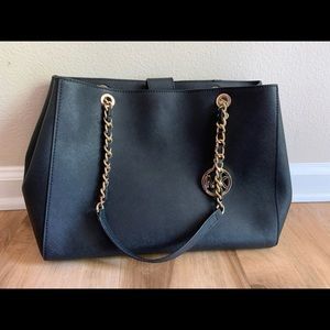 Michael Kors Medium Black Tote Bag Purse
